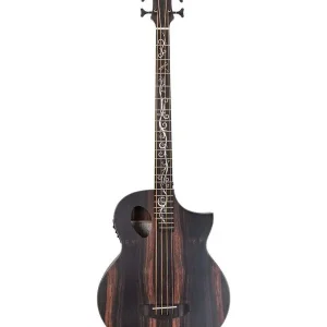 Vente Flash MICHAEL KELLY DRAGONFLY 4 JAVA BASSE ELECTO-ACOUSTIQUE EBENE NAT.
