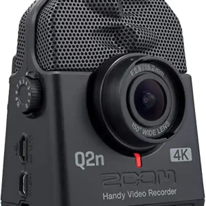 Expédié Aujourd'hui ZOOM Q2n-4K ENREGISTREUR NUMERIQUE AUDIO/VIDEO 4K NOIR