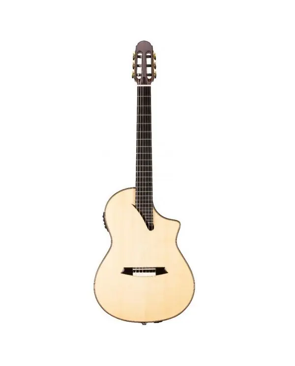 Prix Réduit MARTINEZ MS14R PERFORMER GUITARE CLASSIQUE ELECTRO-ACOUSTIQUE NAT.