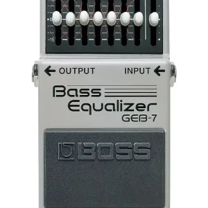 Bon Plan BOSS GEB-7 PEDALE EGALISEUR 7 BANDES POUR BASSE