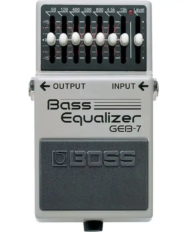 Bon Plan BOSS GEB-7 PEDALE EGALISEUR 7 BANDES POUR BASSE