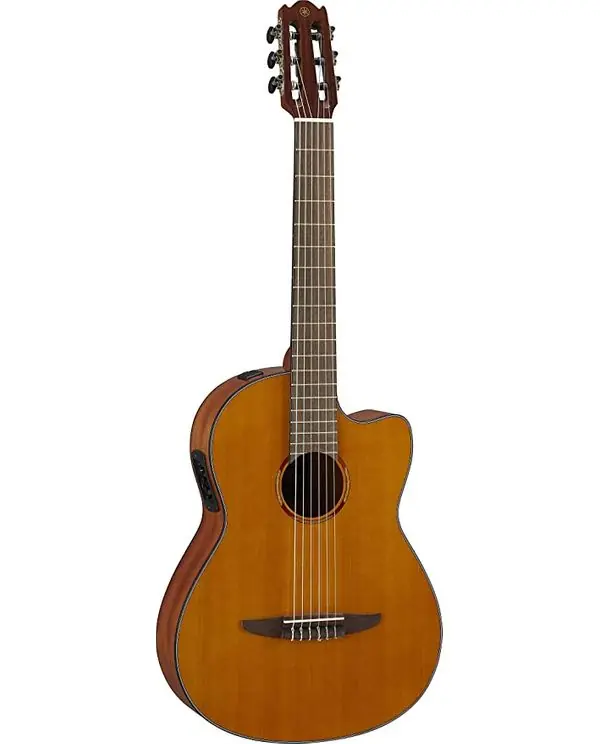 Nouveauté YAMAHA NCX1C NT GUITARE CLASSIQUE ELECTRO PAN COUPE CEDRE NATURAL