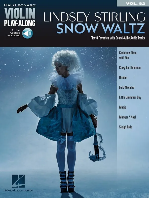 Offre Spéciale Hal Leonard Lindsey Stirling, Snow Waltz Violin Play-Along, Volume 82 - Book/Audio Online