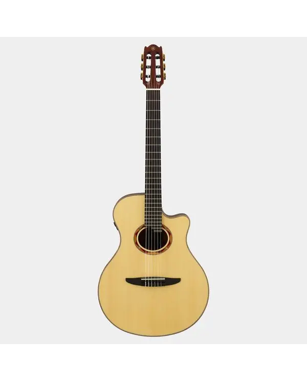 Meilleur Prix YAMAHA NTX5 NT GUITARE CLASSIQUE ELECTRO PAN COUPE NATURAL