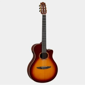 YAMAHA NTX3 BSB GUITARE CLASSIQUE ELECTRO PAN COUPÉ BOWN SUNBURST Petit Prix