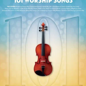 Hal Leonard 101 Worship Songs - Violin - Book Prix Réduit