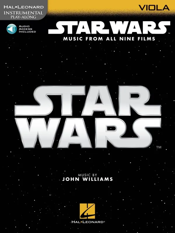 Meilleur Prix Hal Leonard Star Wars Music from All 9 Films - Williams - Viola - Book
