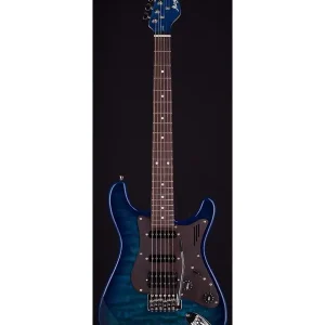 Paiement Sécurisé MAGNETO U-ONE MODERN US-2300RC/QMTBL GUITARE ELECTRIQUE TRANS. BLUE