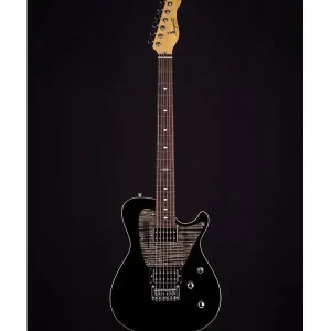 MAGNETO U-WAVE DELUXE UW-4300RC/B GUITARE ELECTRIQUE BLACK Retour Gratuit