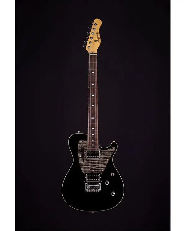 MAGNETO U-WAVE DELUXE UW-4300RC/B GUITARE ELECTRIQUE BLACK Retour Gratuit