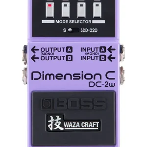 BOSS DC-2W WAZA CRAFT PEDALE DIMENSION C Commander Maintenant