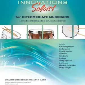 Prix Cassé Alfred Publishing Sound Innovations Soloist for Intermediate Musicians - Snare Drum - Book/Media Online