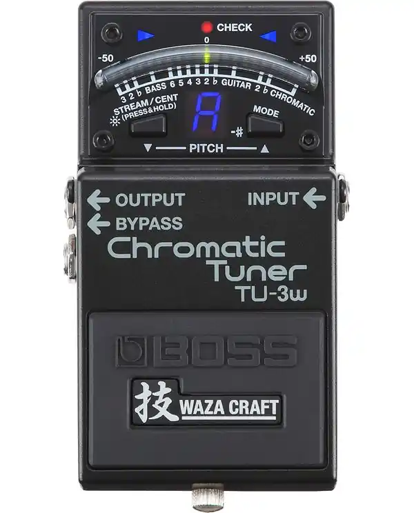 Marque BOSS TU-3W WAZA CRAFT PEDALE ACCORDEUR POUR GUITARE