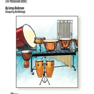 Dernière Chance Alfred Publishing Sleigh Ride - Anderson/Mattingly - Percussion Octet - Gr. 3