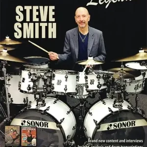 Offre Exclusive Hal Leonard Modern Drummer Legends Steve Smith - Drum Set - Book/Audio Online