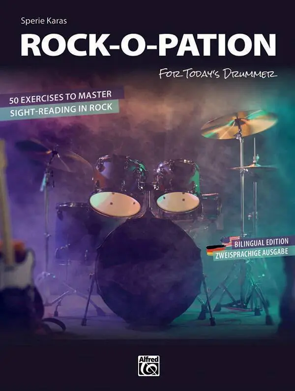 Offre Limitée Alfred Publishing Rock-o-Pation - Karas - Drums - Book