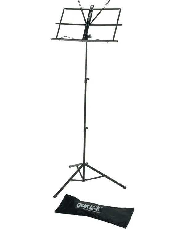 QUIKLOK MS334WB PUPITRE PLIANT 3 PARTIES NOIR - avec housse Commander Vite