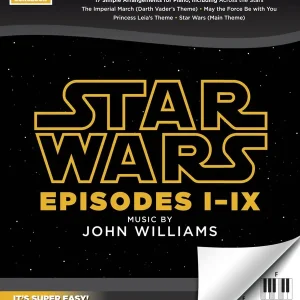 Soldes Hal Leonard Star Wars Super Easy Songbook - Piano - Book