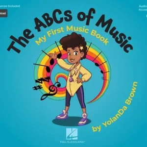 Hal Leonard The ABCs of Music My First Music Book - Brown - Book/Media Online Prix Réduit