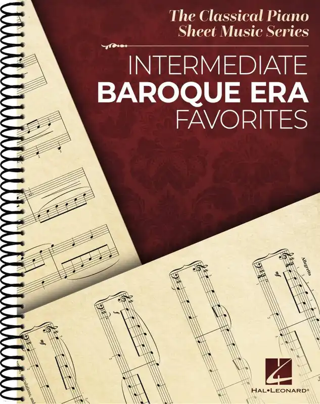 Remise Hal Leonard Intermediate Baroque Era Favorites - Piano - Book/Coil Bound