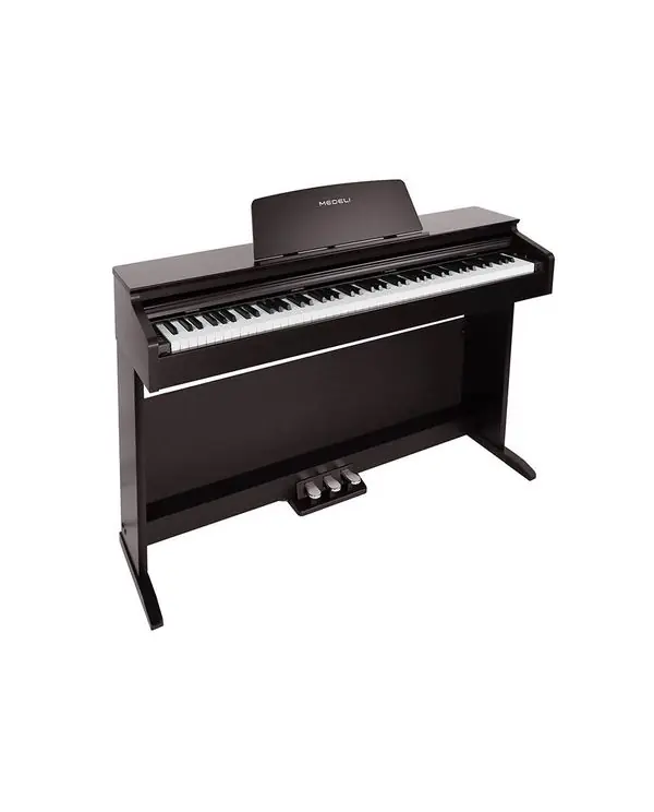 Satisfait Ou Remboursé MEDELI DP260 RW PIANO NUMERIQUE MEUBLE BOIS DE ROSE