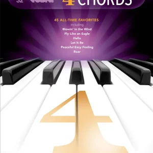 Hal Leonard Songs with 4 Chords E-Z Play Today, Volume 32 - Keyboard - Book Prix Réduit