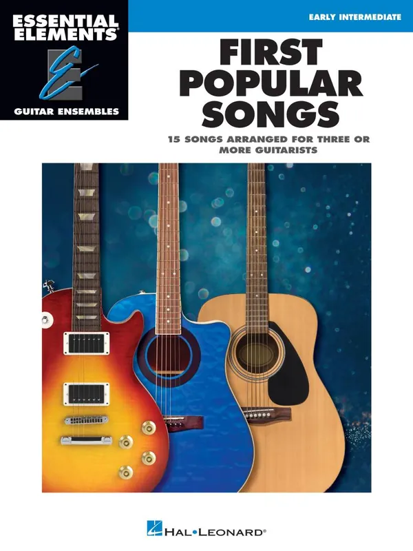 Hal Leonard First Popular Songs - Guitar Ensemble - Book Acheter Direct