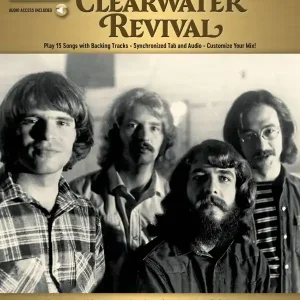 Vente Flash Hal Leonard Creedence Clearwater Revival Deluxe Guitar Play-Along, Volume 23 - Guitar - Book/Audio Online