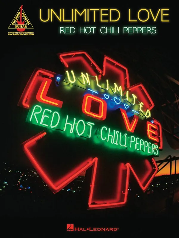 Vente Directe Hal Leonard Unlimited Love - Red Hot Chili Peppers - Guitar TAB - Book