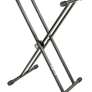Réduction QUIKLOK T20BK SUPPORT CLAVIER DOUBLE EN "X" NOIR
