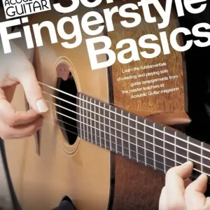 Marque Hal Leonard Acoustic Guitar Solo Fingerstyle Basics - Young/Perlmutter - Book/Media Online