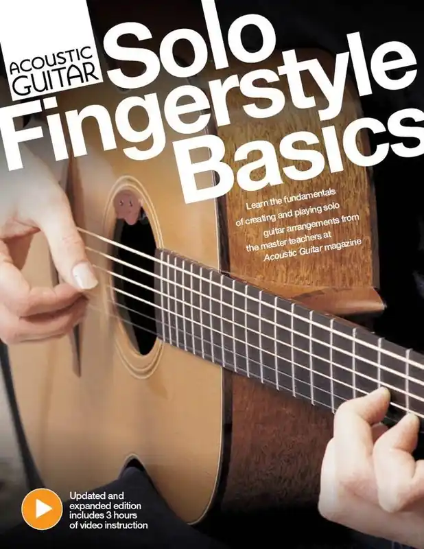 Marque Hal Leonard Acoustic Guitar Solo Fingerstyle Basics - Young/Perlmutter - Book/Media Online