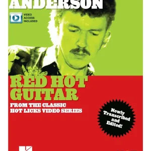 Produit De Marque Hal Leonard Scotty Anderson Red Hot Guitar - Book/Video Online