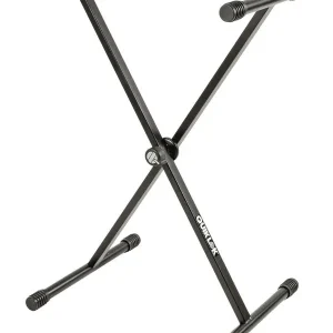QUIKLOK T10BK SUPPORT CLAVIER SIMPLE EN "X" NOIR Super Prix