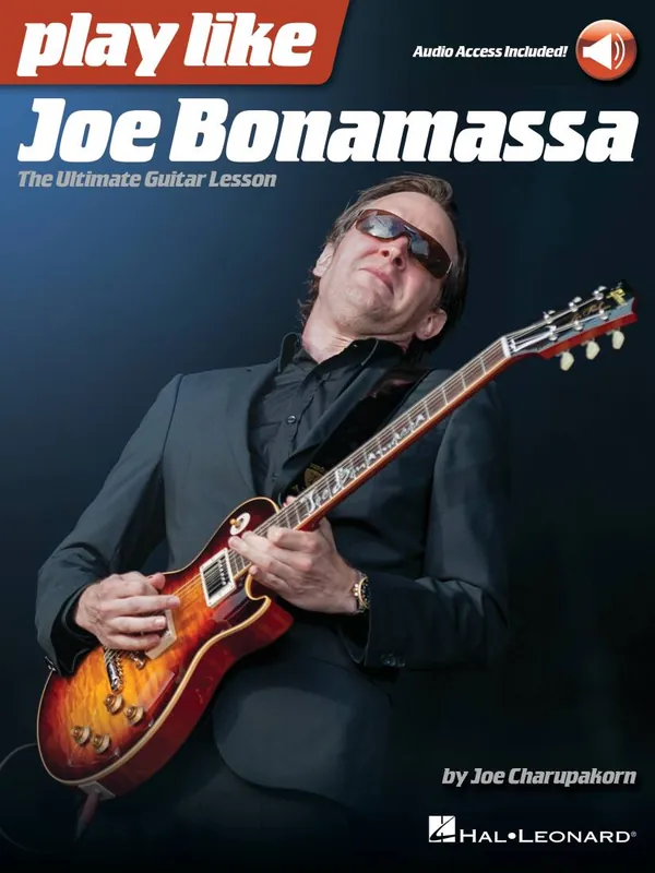 Hal Leonard Play like Joe Bonamassa - Charupakorn - Book/Audio Online - Book Commander Vite