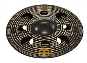 Expédié Aujourd'hui Meinl Cymbales STACK C.CUSTOM 16" TRASH DARK