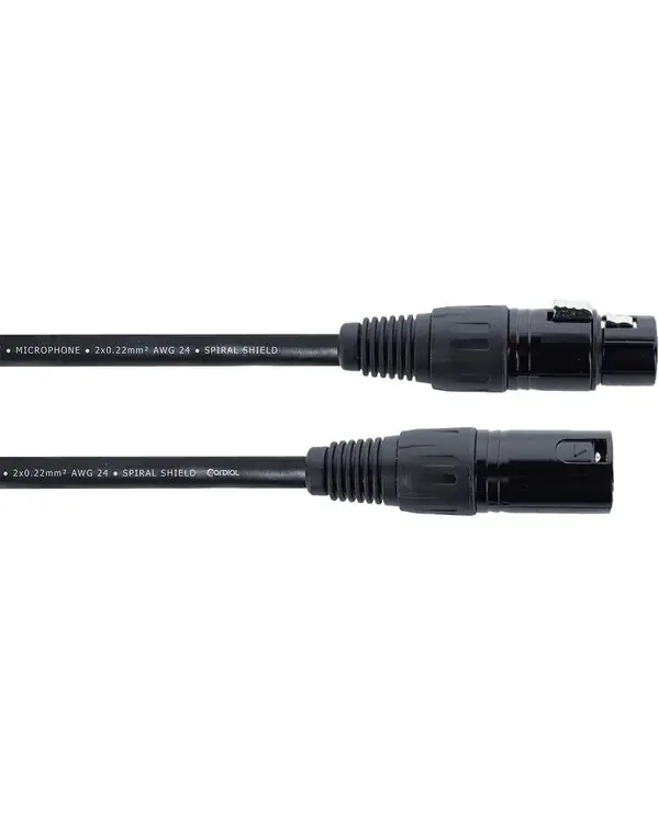 CORDIAL EM1.5FM "ELEMENTS" CABLE XLR MLE / XLR FEMELLE - 1,5m Achat Immédiat