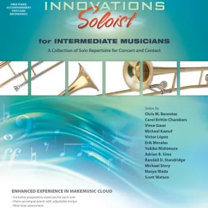 Acheter Direct Alfred Publishing Sound Innovations Soloist for Intermediate Musicians - Trombone - Book/Media Online