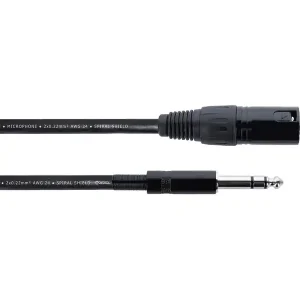 Soldes CORDIAL EM1.5MV "ELEMENTS" CABLE XLR MLE / JACK MONO - 1,5m