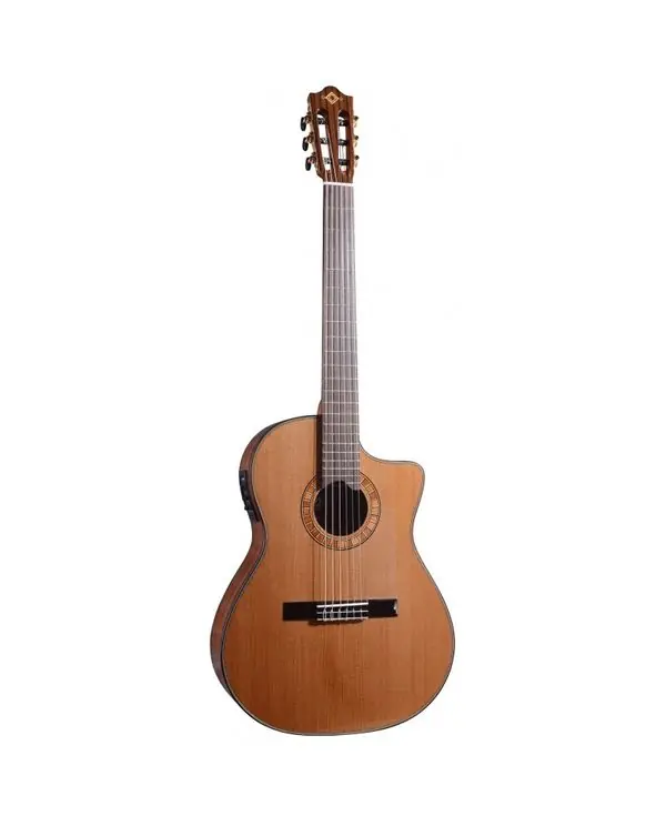 MARTINEZ MP14-MH CROSSOVER GUITARE CLASSIQUE ELECTRO-ACOUSTIQUE NAT. Solde