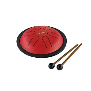 NINO 980R TONGUE DRUM 6 NOTES ROUGE Vente Flash