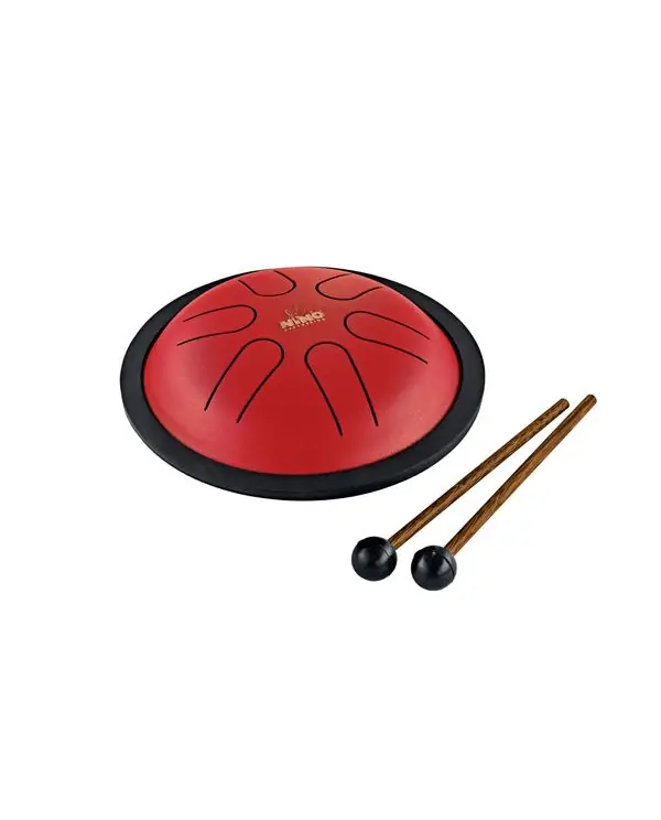 NINO 980R TONGUE DRUM 6 NOTES ROUGE Vente Flash