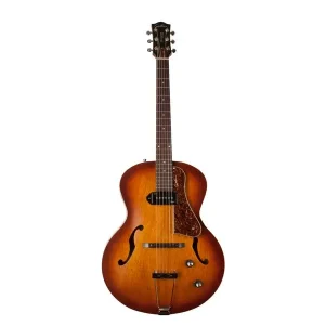 Paiement Sécurisé GODIN 5TH AVENUE KINGPIN P90 GUITARE JAZZ ELECTRIQUE COGNAC BURST