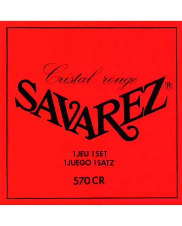 Soldes SAVAREZ 570CR JEU CRISTAL ROUGE TIRANT NORMAL