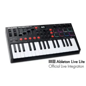 M-AUDIO OXYGENPROMINI CLAVIER MAITRE USB MIDI - 32 mini-touches Haute Qualité