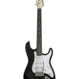 Seulement Aujourd'hui WASHBURN SONADELUXE-BK "SONAMASTER DEUXE" GUITARE ELECTRIQUE NOIRE