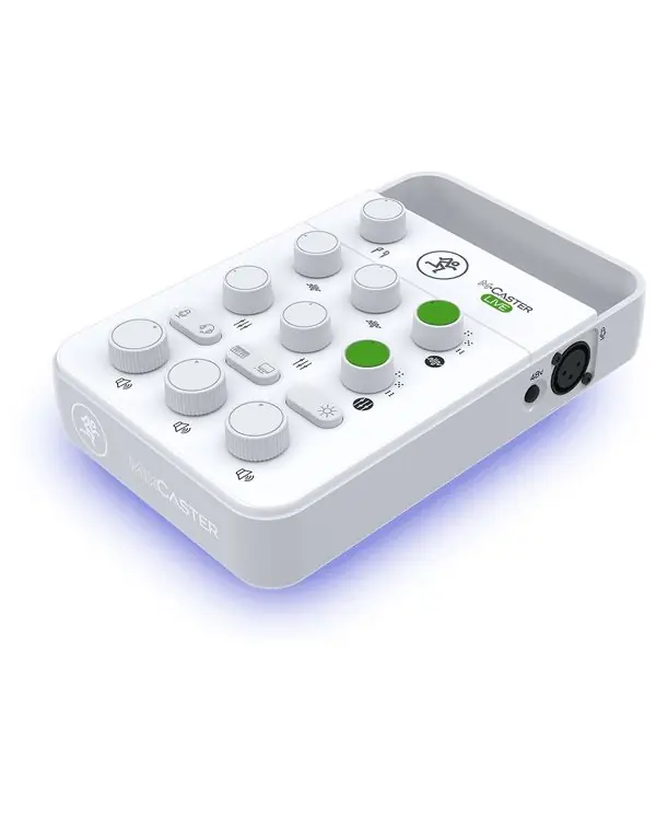 MACKIE MCASTER-LIVE MIXEUR MULTIMEDIA PORTABLE POUR STREAMING BLANC Soldes