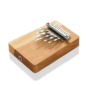Populaire HOKEMA B11-EL KALIMBA ELECTRO 11 LAMES BLOC EN CERISIER NOIR MASSIF