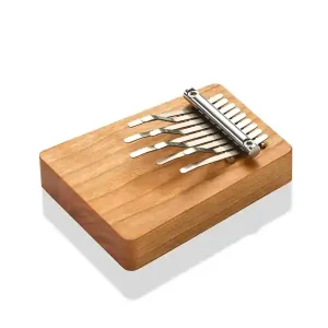 Offre Du Jour HOKEMA B9 KALIMBA 9 LAMES BLOC EN CERISIER NOIR MASSIF