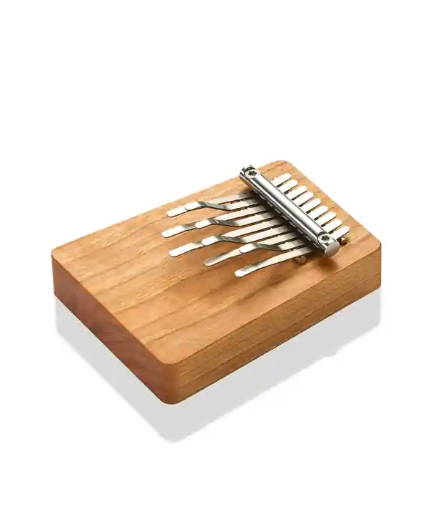 Offre Du Jour HOKEMA B9 KALIMBA 9 LAMES BLOC EN CERISIER NOIR MASSIF